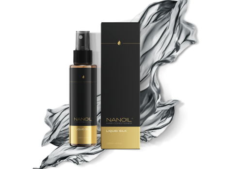 Nanoil bedste leave in balsam til tørt hår med flydende silke