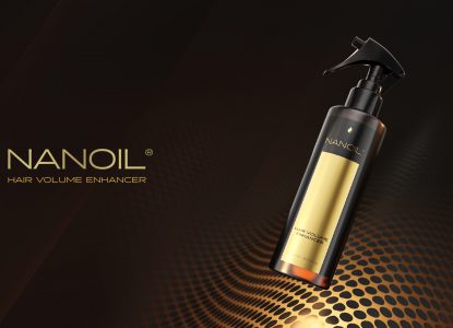 nanoil spray til fyldigere hår