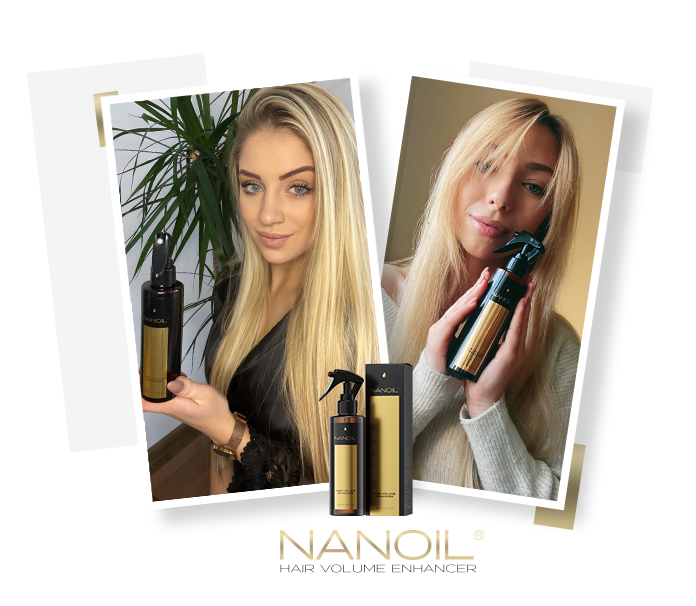 spray til fyldigere hår nanoil