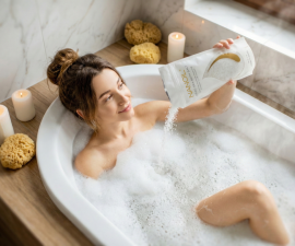 nanoil badesalt badekar